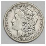 1072	1882 MORGAN SILVER DOLLAR