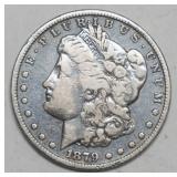 1082	1879 MORGAN SILVER DOLLAR