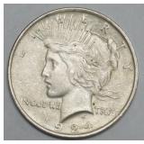 1090	1924 PEACE SILVER DOLLAR