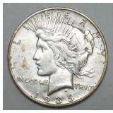 1099	1935 PEACE SILVER DOLLAR S MINT MARK