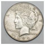 1102	1934 PEACE SILVER DOLLAR