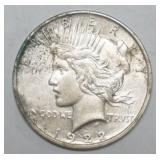 1104	1922 PEACE SILVER DOLLAR