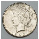 1118	1923 PEACE SILVER DOLLAR S MINT MARK