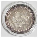 1124	1981 SILVER COIN SANFRANCISCO, 1 TOZ USA ASSAY OFFICE