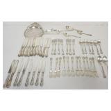 1141	GROUP OF ASSORTED SILVERPLATE FLATWARE