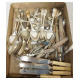 1143	SILVERPLATE FLATWARE, APPROXIMATELY 5 LBS