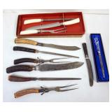 1147	GROUP OF ASSORTED CUTTLERY & WATERFORD LETTER OPENER