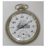 1154	BLACK DIAMOND RAILROAD POCKET WATCH GALMOR WATCH CO