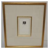 1170	FRANK HOWELL SIGNED & NUMBERED 50/50 TITLED *ROSA* DATED 1986, FRAMED & SHADOW BOX MATTED, APPR