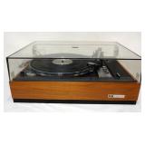 1176	ELAC MIRACORD 50 H II TURNTABLE RECORD PLAYER, 33/45/78 RPM, APPROXIMATELY 18 IN X 14 IN X 7 IN
