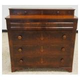 1230	EMPIRE 6 DRAWER CHEST, APPROXIMATELY 43 IN X 19 IN X 41 IN H