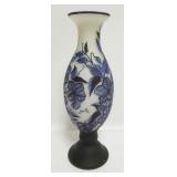 1008	LARGE CONTEMPORARY CAMEO ART GLASS VASE, APPROXIMATELY 20 IN H