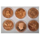 1091	1 OZ COPPER ROUND .999 FINE COPPER ROUND