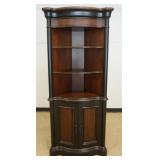 1178	HOOKER CORNER CABINET WITH 2 LOWER DOORS AND 2 ADJUSTABLE SHELVES