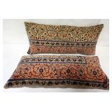 1199	2 PERSIAN STYLE PILLOWS, EACH APPROXIMATELY 30 IN X 13 IN