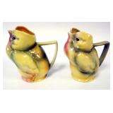 1029	ROYAL BAYREUTH CHICK CREAMERS, APPROXIMATELY 4 1/4 IN HIGH