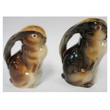1035	ROYAL BAYREUTH RABBIT MILK PITCHERS, TALLEST APPROXIMATELY 5 1/2 IN HIGH