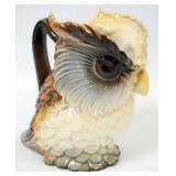 1041	ROYAL BAYREUTH OWL PITCHER, APPROXIMATELY 7 1/4 IN HIGH
