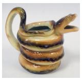 1079	ROYAL BAYREUTH COILED SNAKE CREAMER/PITCHER, APPROXIMATELY 5 IN HIGH