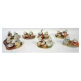 1098	ROYAL BAYREUTH FIGURINES, 7 EACH APPROXIMATELY 7 IN X 4 IN X 4 1/2 IN HIGH