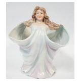 1199	ROYAL BAYREUTH ART NOUVEAU LADY VASE, APPROXIMATELY 8 IN H