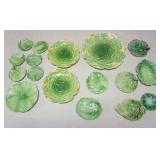1208	ROYAL BAYREUTH ASSORTED DISHES, LARGEST APPROXIMATELY 11 1/2 IN