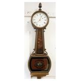 1222	CONTEMPORARY COPY E. HOWARD BICENTENNIAL BANJO CLOCK, APPROXIMATELY 11 IN X 5 IN X 40 IN H
