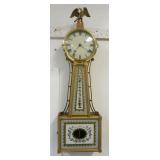 1223	CONTEMPORARY COPY WILLIARD BANJO CLOCK, APPROXIMATELY 10 IN X 4 IN X 33 IN H