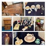 Vintage Treasures biding starts to end 7pm Wed Feb 4th pickup Friday Feb 6th 3pm-5pm
