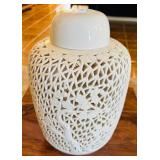 Blanc de Chine Pierced Ginger Jar