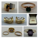 Gleaming Treasures: Gold, Silver and Gemstone Wonders  Bidding ends 11/12
