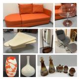 Timeless Style and Artistic Treasures: Antique Decor, Art Glass and MCM Finds  Bidding ends 1/28 