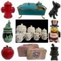 World Traveller & Collector Online Sale: Collectable Ceramic Cookie Jars, Fire King, & MORE!