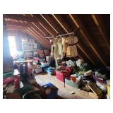 Attic FULL of Bins to Explore