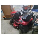 RUNNING RIDING LAWNMOWER 