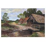 PAUL SHAFFER OIL PAINTING | Untitled Oil on board 7 x 11 in. Sight Signed lower left Dimensions: h. 