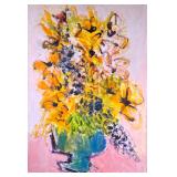 Still Life Painting | Spring Bouquet Acrylic on canvas Titled on verso Signed lower right, Selena Gr