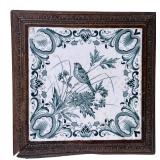 Framed Tile | Dimensions: h. 11 x w. 11 x d. 2 in (Tile: 8.25 x 8.25)