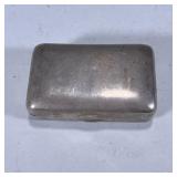 German Silver Case | Marked “Germany” but no apparent fineness mark (2 ozt.) Dimensions: h. 2 x l. 3