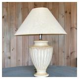 CERAMIC URN LAMP | Ceramic urn lamp Dimensions: h. 26 x dia. 9 in