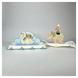 (2pc) CHILDRENS COATRACK DECOR | 2 children