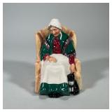 ROYAL DOULTON FIGURINE | "Forty Winks" Royal Doulton figurine Dimensions: h. 7 x w. 4.5 x d. 5.25 in