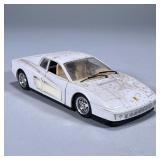 FERRARI TESTAROSSA 1/24 SCALE MODEL | 1/24 scale model of the 1984 Ferrari Testarossa Made in Italy.