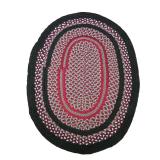 HAND HOOKED OVAL RUG