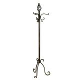 BRUSHED METAL COAT RACK