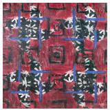 ANDRE LANOUX ART | Mixed media 20 x 20 in sight Dimensions: h. 24.25 x w. 30.25 in.