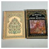RUBAIYAT OF OMAR KHAYYAM, ILLUSTRATED BY EDMUND DULAC | In colorful gilt binding with a slip cover, 