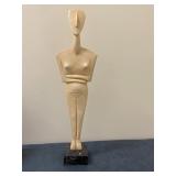 Modern Greek Style Figurine | Modern sculpture inspired by Early Cycladic (Greece) figurines, charac