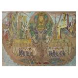 Sheikh Ramadan Abu Sweilam (Egyptian, 1926-) - "Cleopatra