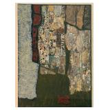 Roy Ray (Cornish, 1936-2021) Collage - "Carrack II" | Newspapers and other papers of various forms, 